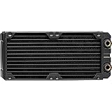 Corsair Hydro X Serie, XR7 240 mm Radiatore Spessore per Raffreddamento a Liquido, Doppi Supporti Ventole da 120 mm, Installa