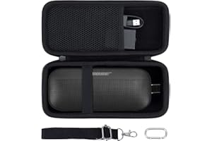 co2CREA Duro Custodia Viaggio Caso Copertina per Bose SoundLink Flex Bluetooth Diffusore（solo scatola,Case Only） (Nero)