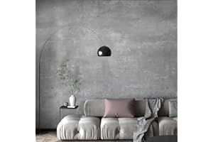 TOTIO Graue Industrielle Tapete Konkretes Kontaktpapier Möbelaufkleber Mit Zementstruktur Vinyl 40CMx3M Matt Verdicken Wasserdicht ölbeständig Entfernbar Geeignet Für Mesa Wohnzimmer Schlafzimmer Büro