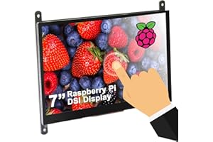 OSOYOO 7 Inch DSI Touch Screen LCD Display 800x480 for Raspberry Pi 4 3A 3B+ 2 with DSI Cable