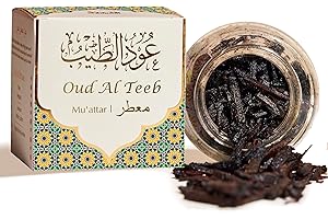 Oud Al Teeb Muattar Bakhoorعود الطيب معطر بخور by Dukhni | 1 jar X 40 grams | Arabic Bakhoor Incense | Aromatic Wood Chips | Sweet Fruity Oud Blend | Perfect for Prayer Time | To Relax & Meditate