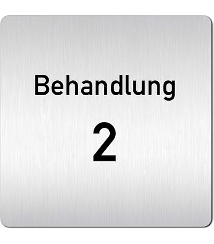 Türschild Aus Aluminium – 125x125 Mm, 1,5 Mm Stark, Werkstatt-Motiv, Made In Germany