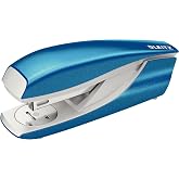 Leitz 55022036 Zımba Wow 30 Sayfa Kapasiteli, Metalik Mavi