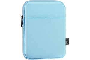 TiMOVO 6-7 Pollici Custodia per Nuovo Kindle Paperwhite/Colorsoft Signature Edition, Custodia Protettiva Sacchetto per Kindle E-Reader/Oasis e Dispositivi Kobo, Azzurro