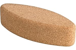 Kork-Deko Bloc Yoga en Liège | Brique de Yoga | 100% liège Naturel | Bords arrondis | L’Accessoire Parfait pour Asana & Pilates – pour débutants et adeptes