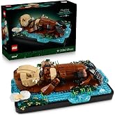 LEGO Ideas Y&uuml;zen Deniz Samurları 21366 - Yetişkinler i&ccedil;in Anne Deniz Samuru, K&uuml;&ccedil;&uuml;k Yavru Fig&uuml;r&uuml; ve İstiridye İ&ccedil;eren Yaratıcı 