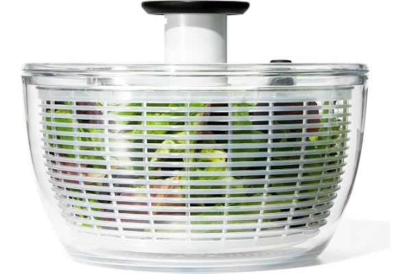OXO - 324 - Essoreuse à salade - diam 26 cm - Blanche
