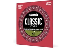D'Addario Classical Strings EJ27N-1/2 1/2 Size, Silverplated, Normal - Struna do gitary klasycznej