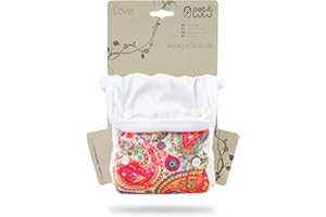 Petit Lulu Cover Minimale | Mutandina Esterna | Pannolino CE | Riutilizzabile e Lavabile | Impermeabile | Prodotto in Europa (Colorful Orient)