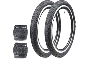 MEGHNA Bike Tyre 20x2.125 Inch 57-406 Foldable Cycle Tyre for Mountain Bike/Child Bike/Scooter/Hybrid Bike Bicycle
