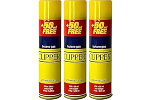 FD FAIRDEAL CASH & CARRY Genuine CLIPPER GAS Universal Lighter Cooker Lighter CIG Lighter BBQ Candle Lighter Fuel Fluid Refillable. (3x)