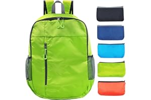 CHEESANHERR Mochila Plegable Ultraligera, Mochilas Trekking 20L, Mochila Senderismo Pequeña de Marcha Montaña Excursiones Deporte Acampar Viaje para Hombre Mujer