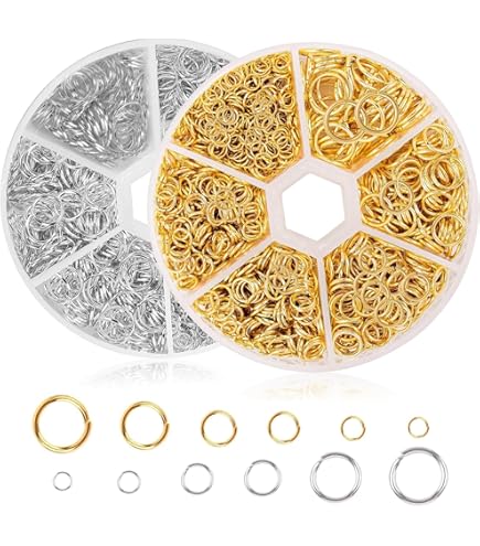 300 épingles à Tête Droite 5cm - Or Et Argent - Pour Création Bijoux DIY (boucles D'oreilles, Bracelets, Colliers)