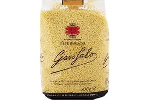 Garofalo Pepe Bucato Italian Soup Pasta - Vegan and Small Pasta Shape, 500g (Pack of 1)