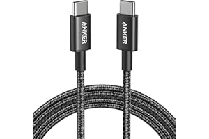 Anker Cable USB C Carga Rápida, 100W 333 Cable USB C, Carga Rápida para iPhone 17/16/16 15Pro/16 Plus/16 ProMax MacBook Pro 2024, iPad Pro 2024, iPad Air 4, Samsung Galaxy S23+/S23, y más(1,8m)