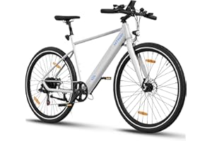 ‎HITWAY HITWAY E Bike 27.5 Zoll Elektrofahrrad,700c E Citybike Pedelec mit 36V 12Ah Abnehmbarem Akku, 250W Motor, 7 Gang E-Mountainbike, MTB Ebike für Erwachsene, Reichweite 45-80km