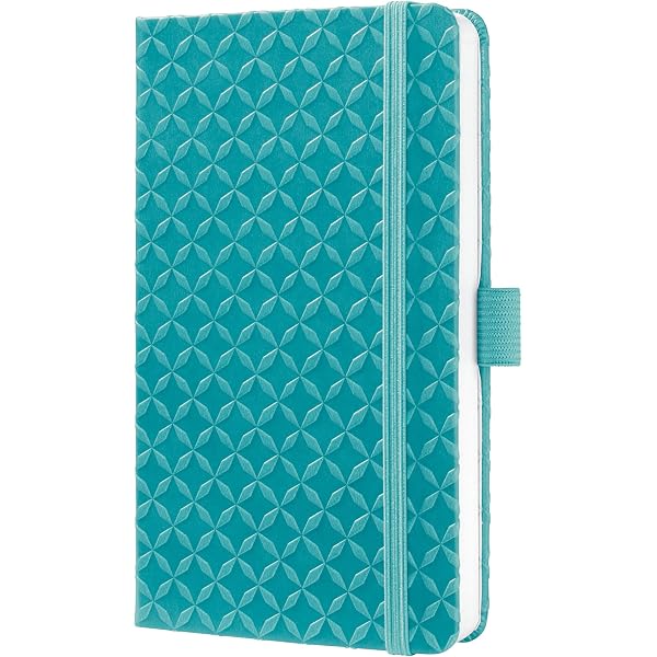 Libreta SIGEL Jolie Pure Ginkgo A5 - 192 Páginas Rayadas, Tapa Dura, 100 G/m², Certificación FSC