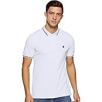 Van Heusen Men's Solid Regular Fit Polo