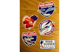 STICKERVERTICKER Roadrunner Super Bird - Lote de 5 pegatinas para coche BEEP V8 Coyote Decal JDM Se012