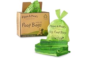 Pippa & Max Select Dog Poo Bags (500) | Strong and Convenient Poop Bag Selection | Biodegradable Box Included