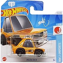Hot Wheels Mazda RX 3 HW J Imports Ages 3 and Up (Yellow