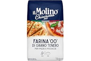 il Molino Chiavazza - Authentic Italian Soft Wheat Type ''00'' Pizza Flour 1kg | Perfect for Traditional Pizza & Focaccia