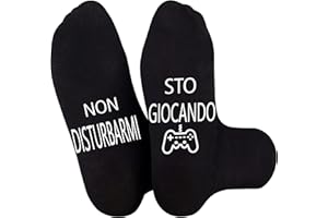 Merclix Regalo Uomo Compleanno Calzini Uomo Divertenti 43-46 Regali Per Lui Fidanzato Papà Nonno Marito Natale San Valentino Festa del papà Anniversario Matrimonio