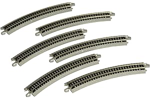 Bachmann 11,25 "Radio Curved Track (6/Tarjeta) – Escala N