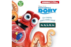 Buscando a Dory. Leo con Disney (Nivel 1). Un cuento para cada vocal: a, e, i, o, u (Disney. Lectoescritura)