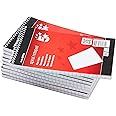 5 Star Office Spiral Notepad Headbound Ruled 160 Pages 80 Sheets 127x200mm [Pack 10]