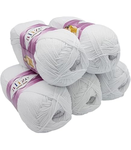 Wohnkult Alize Cotton Gold Premium Wol 3x100g - Zachtroze Zomerwol Voor Breien En Amigurumi