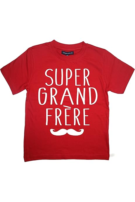 T-shirt Enfant "Je Vais être Grand Frère" Edward Sinclair - 100% Coton, Qualité Supérieure