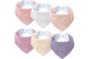 SLOSH Baberos Bebe Recien Nacido Algodón Bebé Niña Niño Bandanas