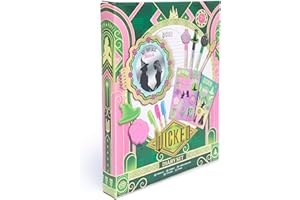 abeec Wicked Diary Set | Official Wicked Themed Stationery Gift for Kids & Teens 3+ | Mirror Notebook, Gel Pens & Stickers | Magical Writing & Creative Fun for Fans
