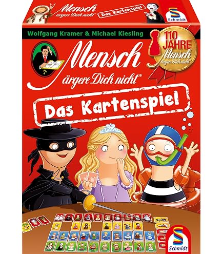 Schmidt Spiele 49020 - Non t'arrabbiare Edizione Speciale con pedine in