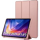 Simpeak Funda Compatible con Xiaomi Redmi Pad 2 11.0 Pulgadas, Carcasa Case Multi-ángulo Cubierta Folio con el Soporte/Reposo