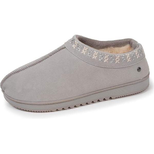 Chaussons Mules Femme Isotoner - Plateforme 3,5 Cm - Velours Matelassé - Lavable Machine - Confort Ultime - 2