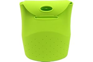 YOKO DESIGN 1148 Sac de Cuisson Vapeur Silicone/Platine Vert 18,5 x 14,5 x 7,2 cm