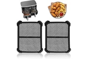 Gachiwar 2 paraspruzzi in silicone, paraspruzzi Ninja AF400EU,Compatibilità Ninja Foodi AF400EU& AF451EU,Impedisce la penetrazione dell'olio negli elementi riscaldanti e nei ventilatori