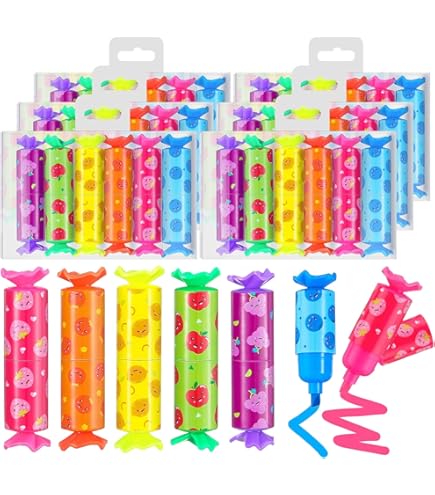 74 Crayons Et Gommes Enfants - Kit Cadeau Anniversaire