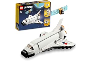LEGO Creator Uzay Mekiği 31134-6 Yaş ve Üzeri Çocuklar İçin Astronot ve Uzay Gemisi Modelleri İçeren Yaratıcı Oyuncak Yapım Seti (144 Parça)