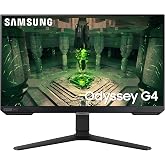 Samsung Odyssey G4 25"، 1 مللي ثانية، 240 هرتز، FHD، HDR10، IPS، شاشة ألعاب G-Sync، LS25BG400EUXUF