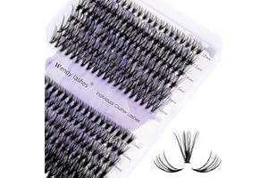 Faux Cils Individuels 240PCS Cluster Cils Volume Russe 0.07mm D Curl Mixte 12-16mm 30D+40D Cluster Extensions de Cils Individuels Bouquet Effet 3D Cluster Eye Lashes(30D+40D-0.07-D-MIX12-16)