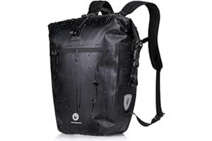 BAIGIO 27L / 30L Multi-Tasca Borsa per Bicicletta Impermeabile Borse Portapacchi Posteriore Bici MTB Sacchetto della Bicicletta per Ciclismo e Viaggio (Nero)
