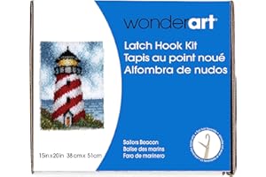 Spinrite Wonderart Knüpfhaken-Set, Beacon, Stahl, Sailors Warnleuchte, 15 x 20 cm, 15 x 20