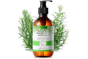 Rosemary mint schampo för håravfall - uttunnande hår - män och kvinnor-biotin berikat - för normal till fet