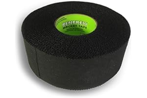 Renfrew Scapa tapes, Cloth hockey tape, larghezza 3,8 cm (colori a scelta), Black XT