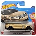 Hot Wheels Range Rover Velar, Then & Now Series, 2/10, Gold, Die-Cast Model Car