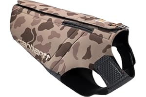 Carhartt Gear P0000370 Hundeweste aus Neopren, Größe XL, Duck Camo