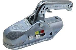 TRAILER PARTS4U Albe Kugelkupplung Original Winterhoff Berndes EM 300 R Ausführung B WW30-D3 K12/12 - Bohrung 12,5 mm, 50 / 51mm Rundrohr Zugmaul Kupplung Anhänger